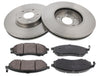 Front Brake Discs Pads Kit For NISSAN QASHQAI, RENAULT KOLEOS