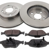 Front Brake Discs Pads Kit For TOYOTA YARIS, DAIHATSU CHARADE
