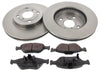 Front Brake Discs Pads Kit For TOYOTA YARIS, DAIHATSU CHARADE