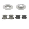 Rear Brake Discs Pads Kit For MAZDA 3 CX-3