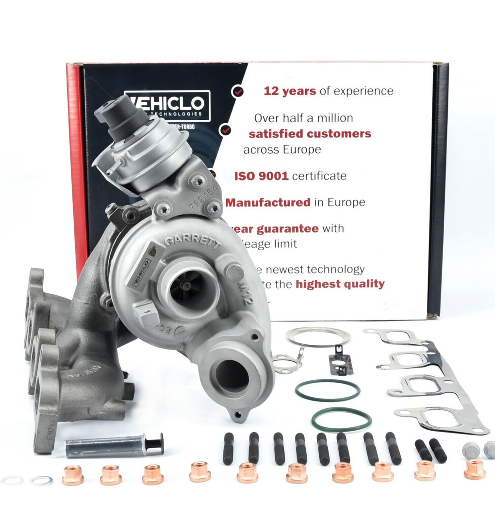 Turbocharger 775517 Volkswagen Skoda Seat Audi 1.6 TDI 105 BHP + GASKETS