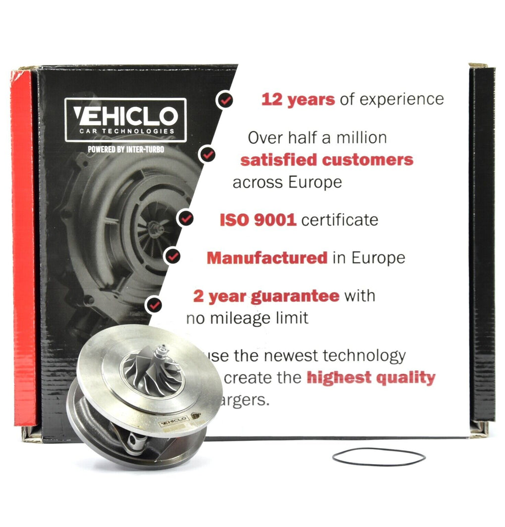 Turbocharger Cartridge CHRA 54399700098 CAYB Audi Seat Skoda Volkswagen 1.6 TDI