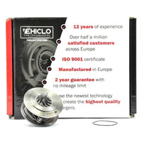 Turbocharger Cartridge CHRA 54399700098 CAYB Audi Seat Skoda Volkswagen 1.6 TDI