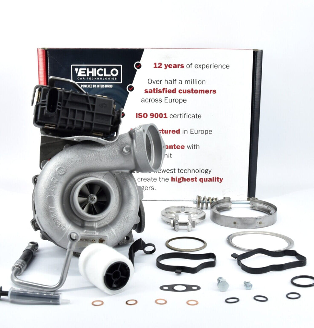 Turbocharger 758351 BMW 525 d 530 d 730 d 2993 ccm 173 kW 235 BHP + GASKETS