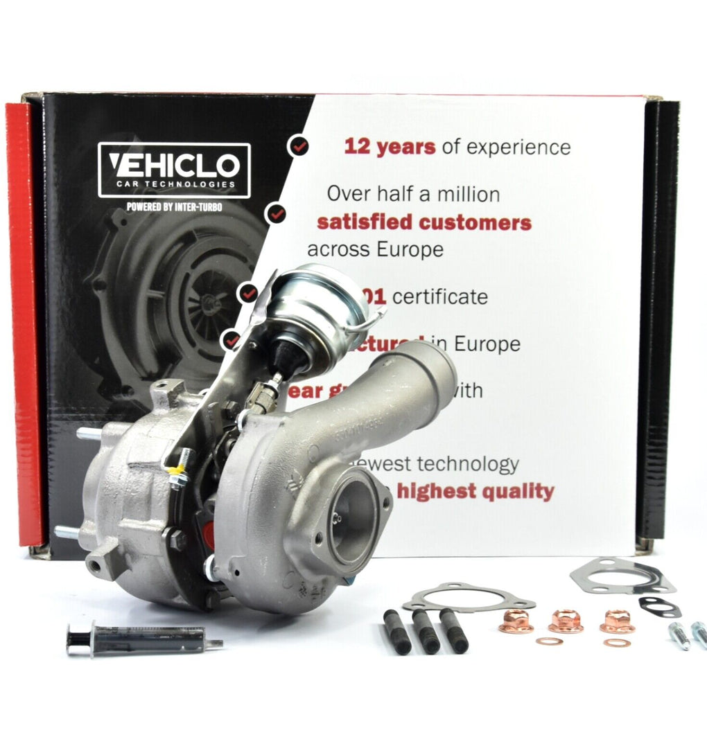 Turbocharger 53039700143 Hyundai H-1 2.5 CRDi 2497 ccm 120 kW 163 BHP + GASKETS