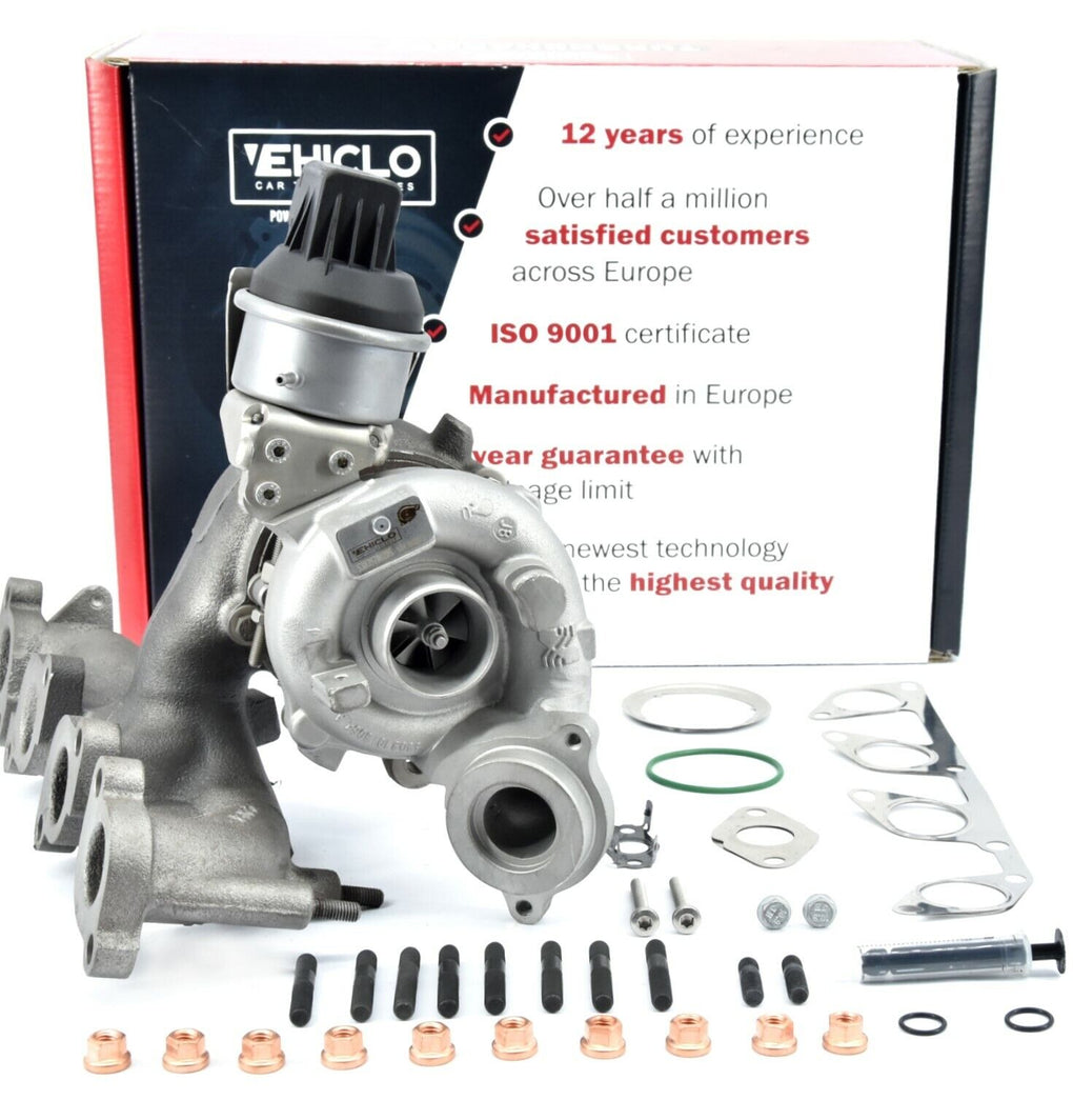 Turbocharger 53039700205 Audi Volkswagen 2.0 TDI 103 kW 140 BHP + GASKETS