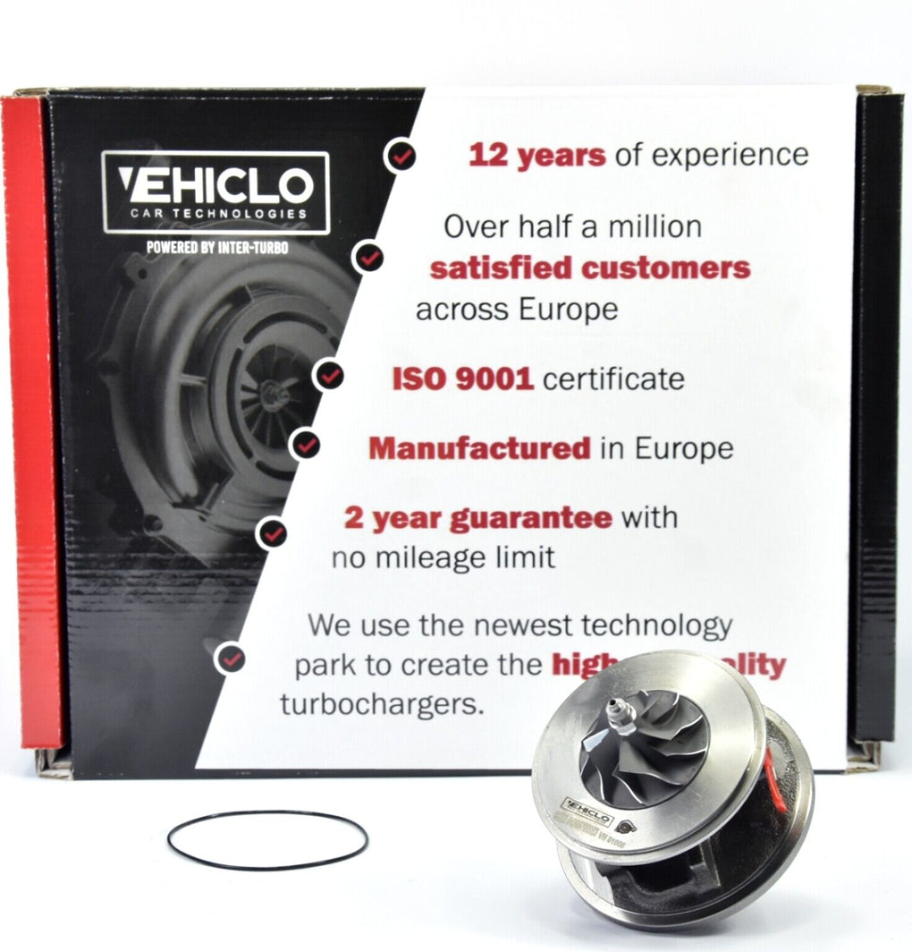 Turbocharger Cartridge CHRA 54399700063 Land Rover TDV8 3628 ccm 200 kW 272 BHP
