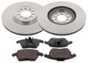 Set Brake Discs Pads Kit For AUDI A1 Seat Ibiza IV VW POLO V