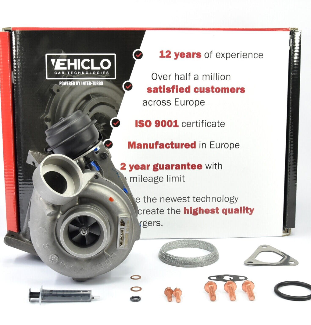 Turbocharger 711009 Mercedes C-Class 270 CDI 2685 ccm 125 kW 170 BHP + GASKETS