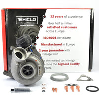Turbocharger 711009 Mercedes C-Class 270 CDI 2685 ccm 125 kW 170 BHP + GASKETS