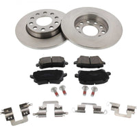Rear Brake Discs Pads Kit For AUDI A4 (B6 B7)
