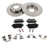 Rear Brake Discs Pads Kit For AUDI A4 (B6 B7)