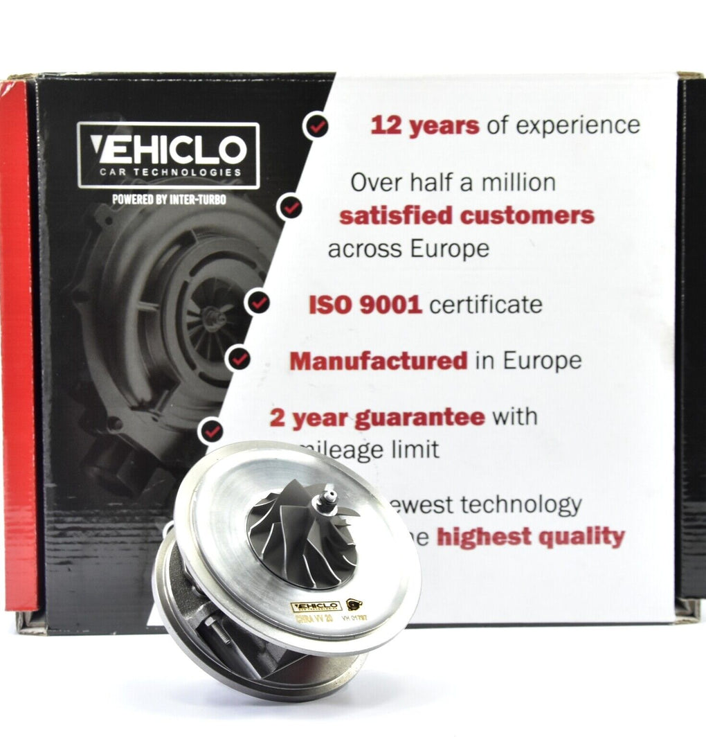 Turbocharger Cartridge CHRA VV20 651.913 Mercedes C E Class W204 W212 136 BHP