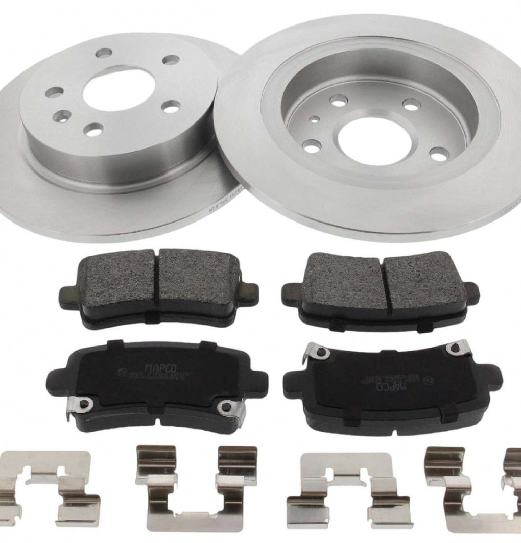 Rear Brake Discs Pads Kit For VAUXHALL INSIGNIA, SAAB 46151