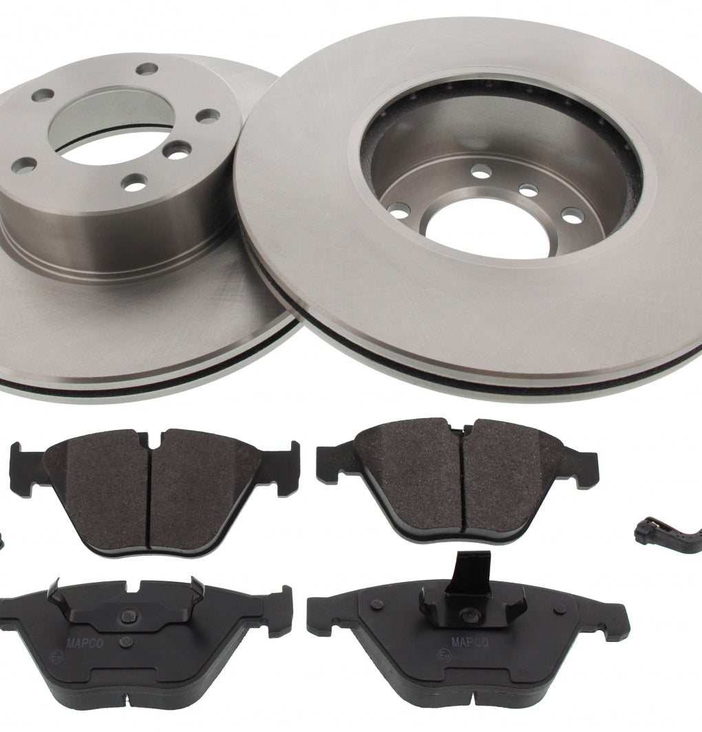 Front Brake Discs Pads Kit For BMW 3,  X1