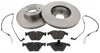 Front Brake Discs Pads Kit For BMW 3,  X1