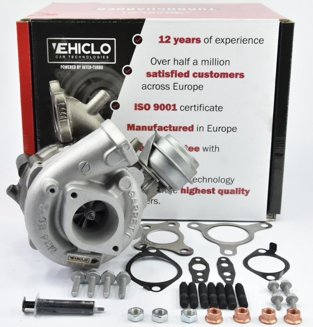 Turbocharger 769708 for Nissan Navara 2.5 dCi 2488 ccm 126 kW 171 BHP + GASKETS