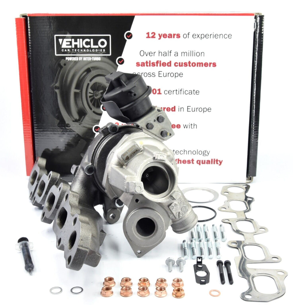 Turbocharger 04L253019Q Audi Seat Volkswagen 1968 ccm 112 kW 150 BHP + GASKETS