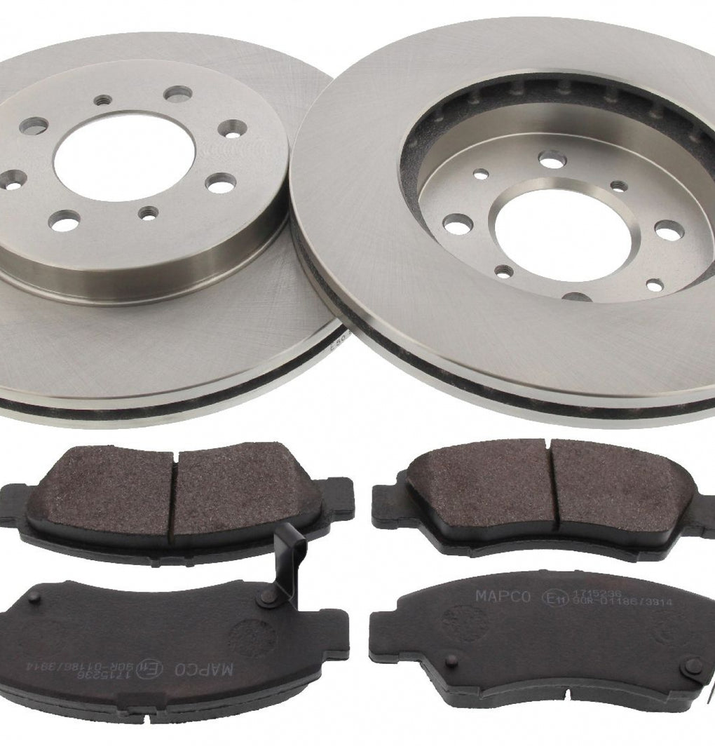 Front Brake Discs Pads Kit For HONDA CITY, JAZZ