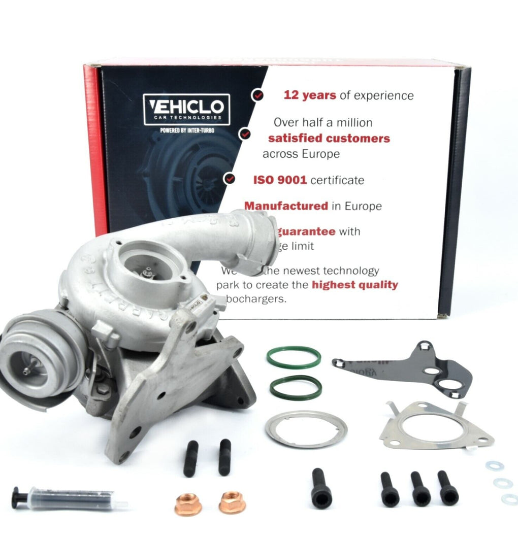 Turbocharger 760699-0002 Volkswagen T5 Transporter 2.5 TDI DPF 174 BHP + GASKETS