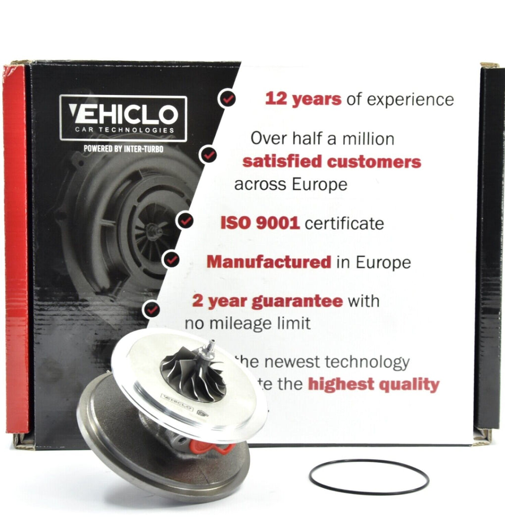 Turbocharger Cartridge CHRA 768652 Chrysler Dodge Jeep Mitsubishi 2.0CRD 140 BHP