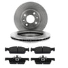 Front Brake Discs Pads Kit For DACIA LOGAN, SANDERO, RENAULT CLIO, LOGAN, TWINGO, SMART FORFOUR, FORTWO