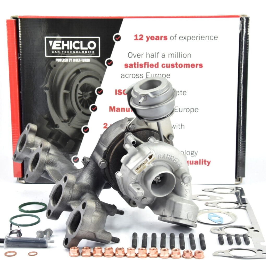 Turbocharger 765261 Audi Seat Skoda Volkswagen 1968 ccm 103 kW 140 BHP + GASKETS
