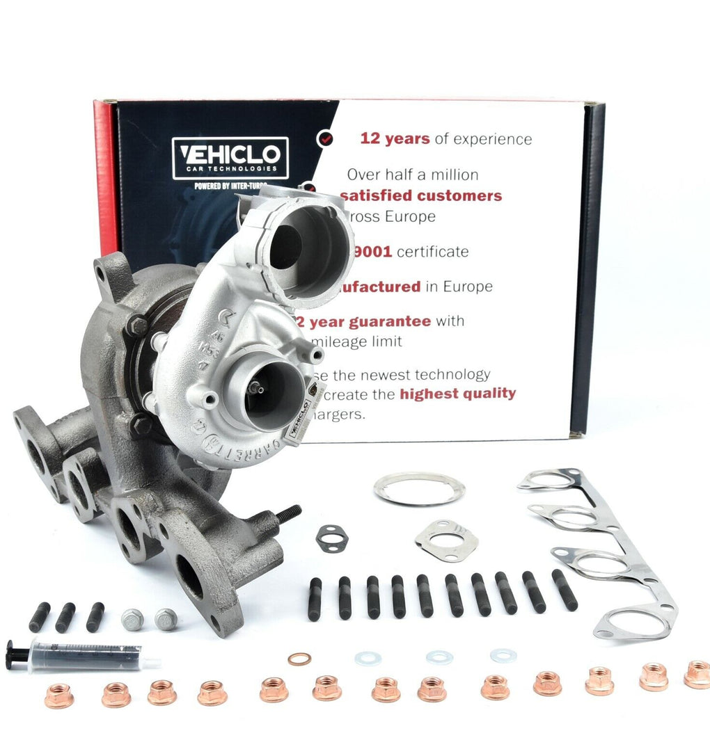 Turbocharger 756062 Dodge Seat Skoda Volkswagen 1968 ccm 104kW 140 BHP + GASKETS