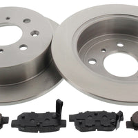 Rear Brake Discs Pads Kit For HONDA CIVIC VI, JAZZ