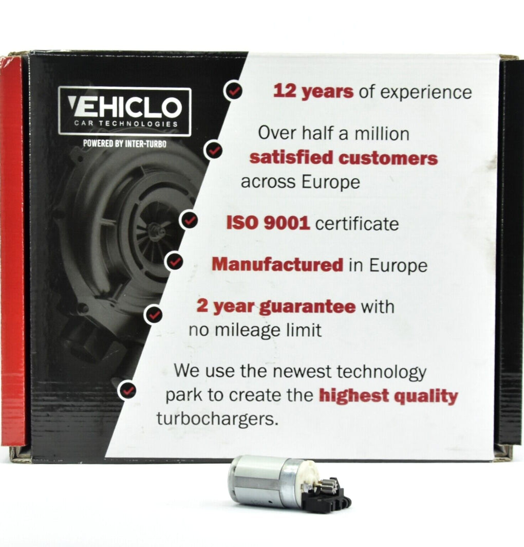 Turbocharger Actuator Motor 9824 12V Diameter of gear wheel 8mm 9-teeths (144484576381)