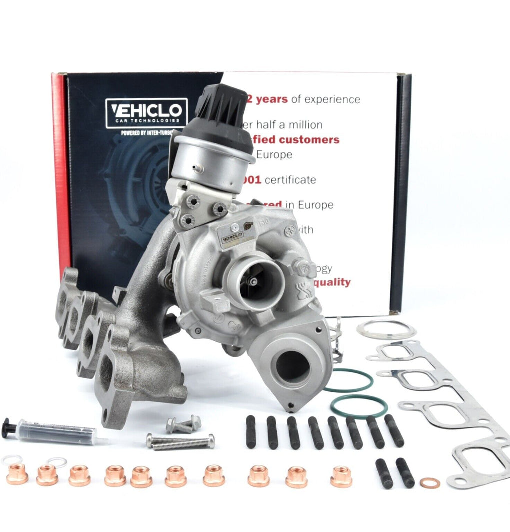 Turbocharger 54409700007 Audi Seat Skoda VW 1968 ccm 103 kW 140 BHP + GASKETS