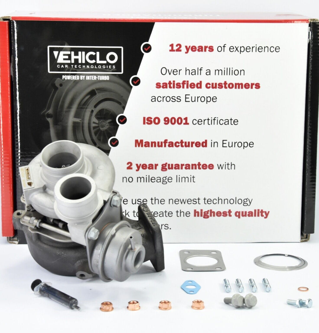 Turbocharger 49377-07460 Volkswagen T5 2461 ccm 80 kW 109 BHP + GASKETS