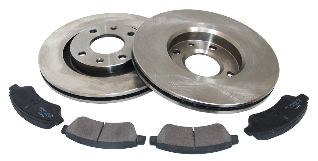 Front Brake Discs Pads Kit For CITROEN BERLINGO, C-ELYSEE, C2, C3, C4, DS3, XSARA, PEUGEOT 1007 2008 206 207 208 301 307 PARTNER