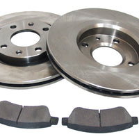 Front Brake Discs Pads Kit For CITROEN BERLINGO, C-ELYSEE, C2, C3, C4, DS3, XSARA, PEUGEOT 1007 2008 206 207 208 301 307 PARTNER