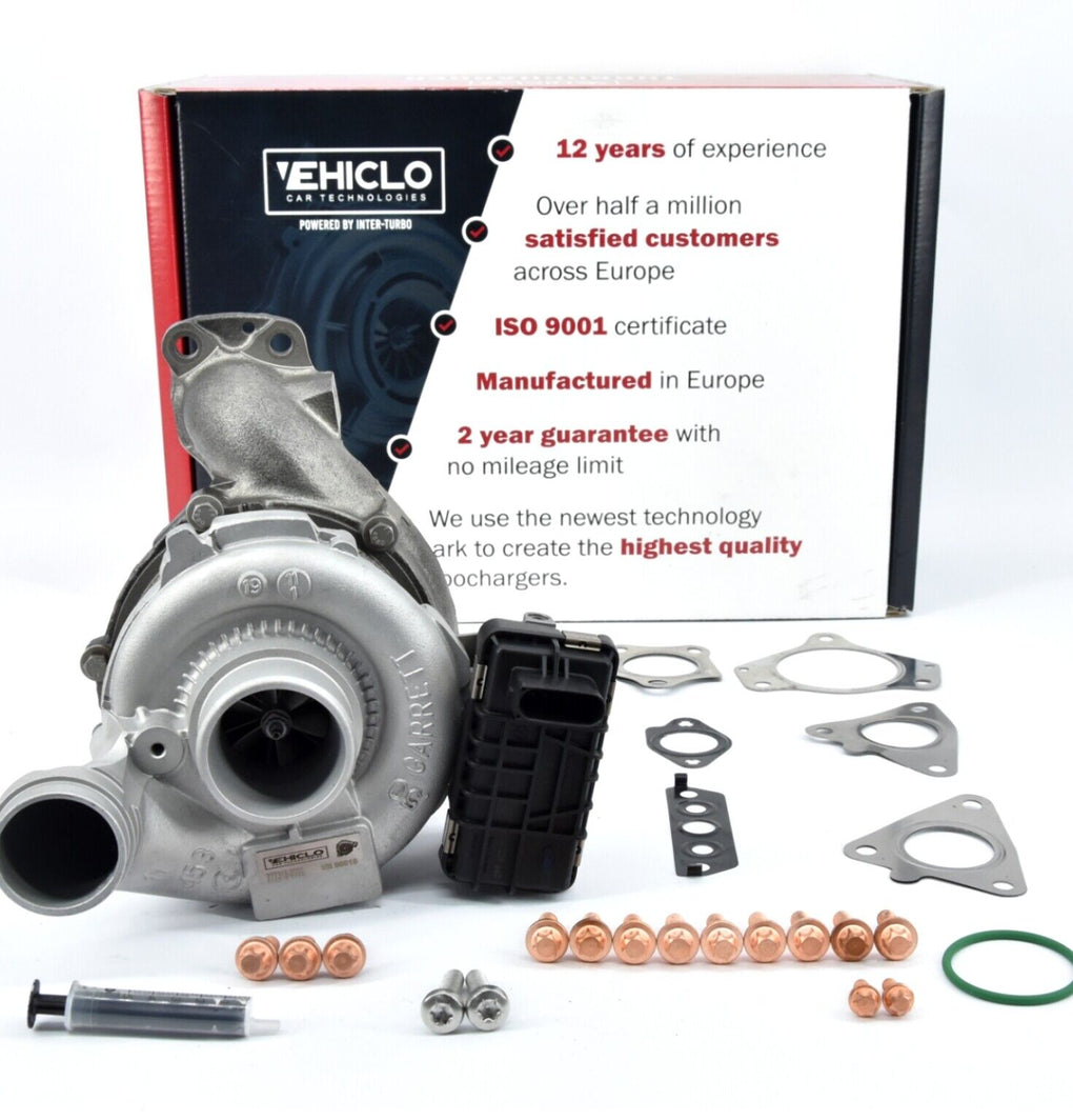 Turbocharger 770895-0002 Mercedes C-Class 320 2987 ccm 165 kW 224 BHP + GASKETS