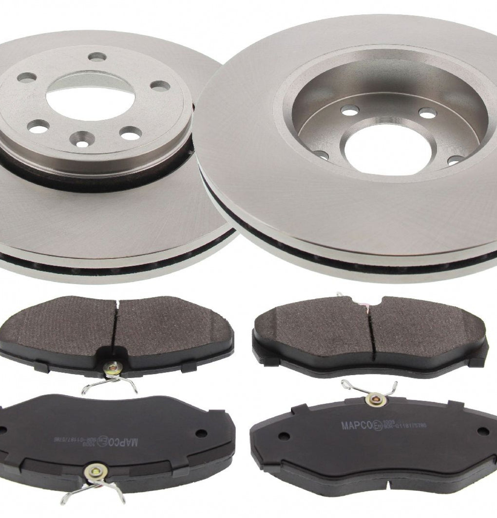 Front Brake Discs Pads Kit For NISSAN
