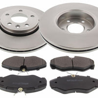 Front Brake Discs Pads Kit For NISSAN