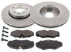 Front Brake Discs Pads Kit For NISSAN
