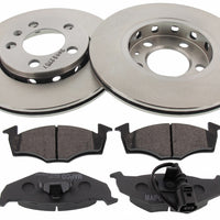 Front Brake Discs Pads Kit For SKODA Fabia VW Polo