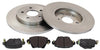 Rear Brake Discs Pads Kit For FORD MONDEO, JAGUAR X-TYPE