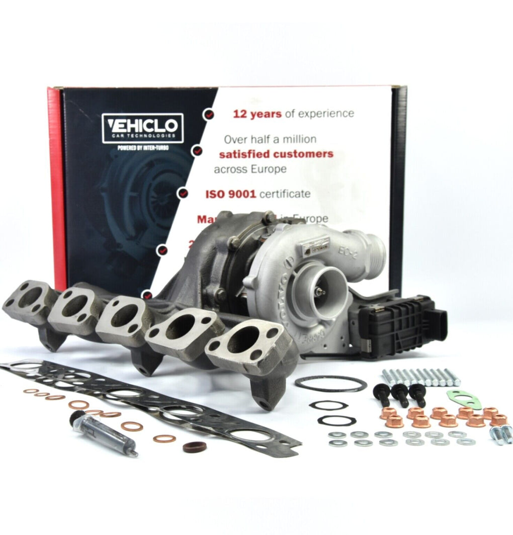 Turbocharger 762060-0009 Volvo C30 V70 XC90 2400 ccm 132 kW 180 BHP + GASKETS