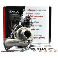 Turbocharger 824060 Ford Focus S-MAX 1.6 TDCi 1560 ccm 85 kW 115 BHP + GASKETS