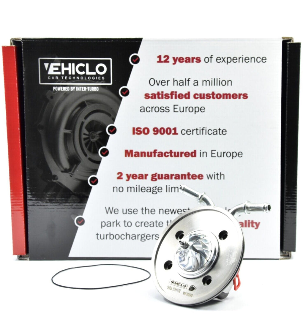 Turbocharger Cartridge CHRA 1761178 Ford Fiesta EcoBoost 1.0 998ccm 92kW 125 BHP