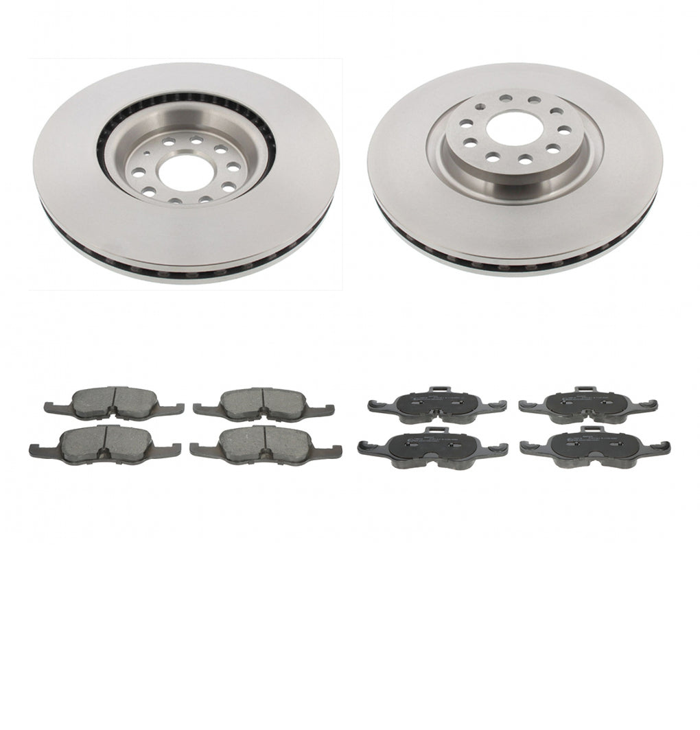 Front Brake Discs Pads Kit For AUDI TT Roadster
