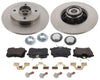 Rear Brake Discs Pads Kit For CITROEN C4, DS4, PEUGEOT 308