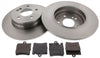 Rear Brake Discs Pads Kit For MERCEDES-BENZ C class CLK E class SLK