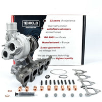 Turbocharger 53039700110 Vauxhall Astra Insignia 1598ccm 132kW 180 BHP + GASKETS