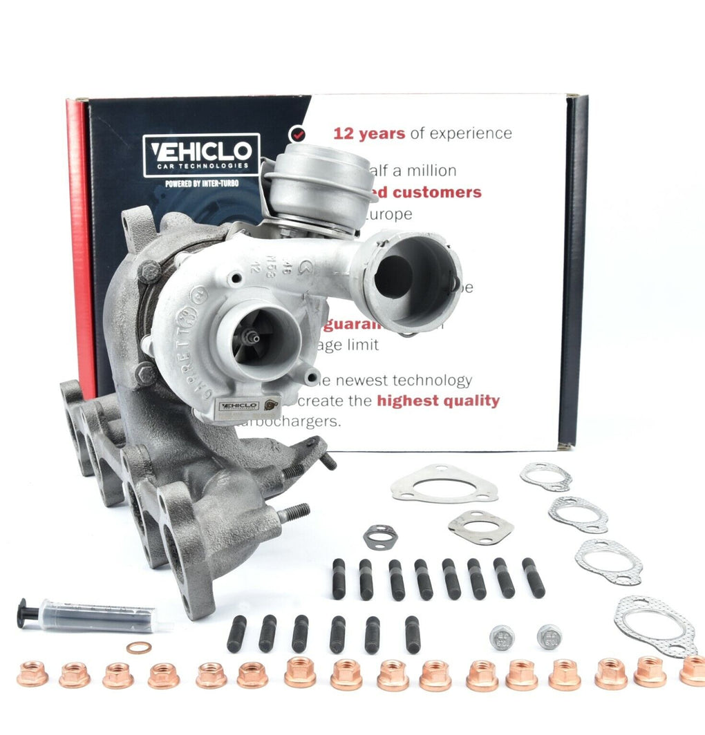 Turbocharger 720855 Volkswagen Skoda Seat Audi 1.9 TDI 130 BHP + GASKETS