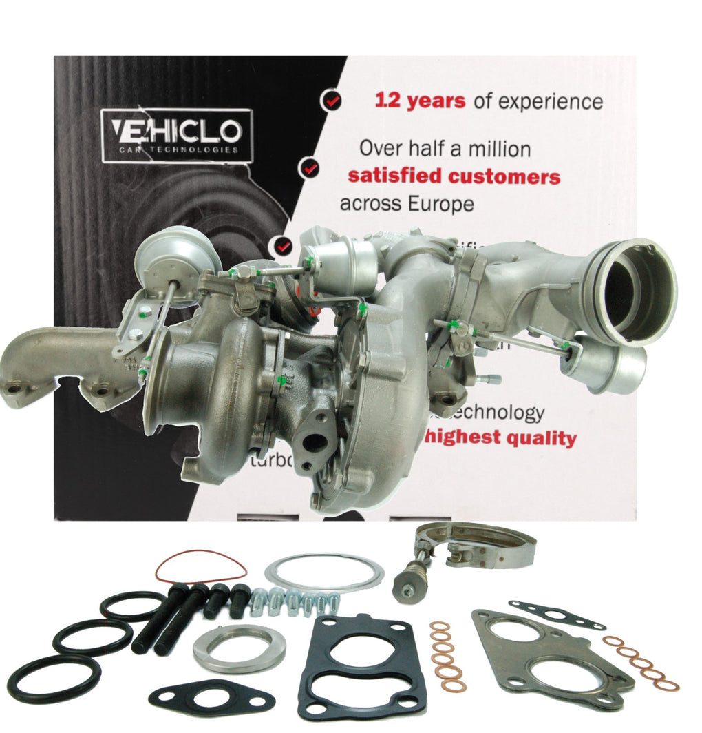 Turbocharger 54399700045 53269700000 BMW 535d 2993 ccm 200 kW 272 BHP big small