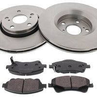 Front Brake Discs Pads Kit For TOYOTA AURIS, AVENSIS , VERSO